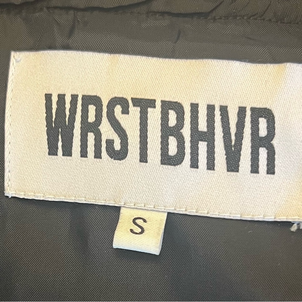 J’adore Worst Behavior Full Zip Branded Bomber Ja… - image 8